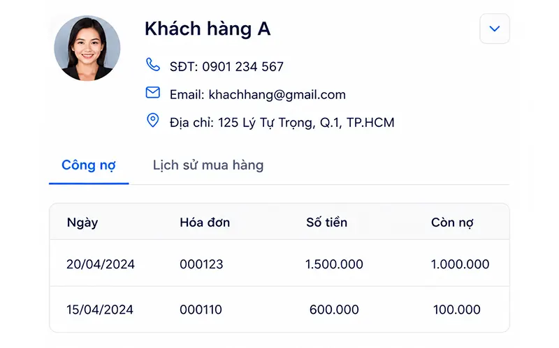 Chăm sóc khách hàng nhiệt tình