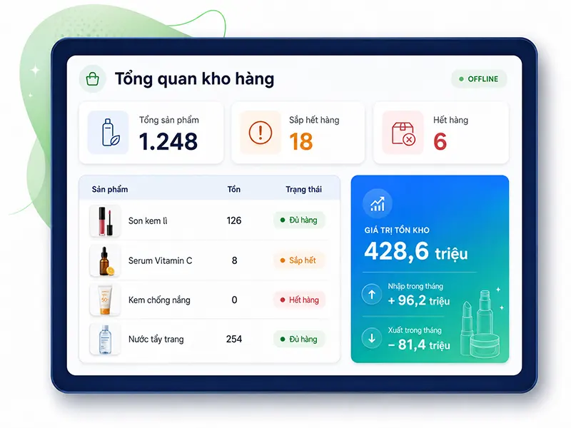 Tổng quan kho kho hàng bande